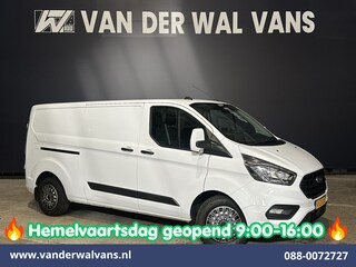 Ford Transit Custom 2.0 TDCI L2H1 Euro6 Airco | Navigatie | Apple Carplay | Cruisecontrol | Stoelverwarming LED, parkeersensoren, android auto, verwarmde voorruit, bijrijdersbank