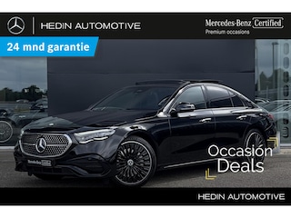 Mercedes-Benz E 300de Limousine Automaat AMG Line | Premium Pakket | Nightpakket | Burmester 4D | Stoelverwarming | Sfeerverlichting | Panoramadak | Trekhaak