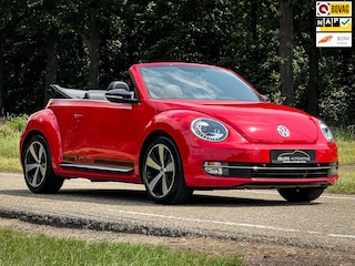 Volkswagen Beetle Cabriolet 1.4 TSI Sport | Clima | Cruise | Navi | Leder | Stoelverw. | Windscherm | PDC |