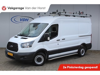 Ford Transit 290 2.0-105pk TDCI L2H2 Ambiente. Compleet ingerichte Ford Transit ! Camera, pdc v+a, airco, ladder achterd., opstaptrede met trekhaak, imperiaal met ladder, omvormer naar 220V, etc etc.