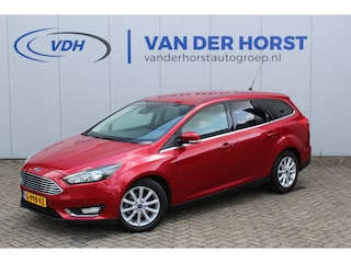 Ford Focus Wagon 1.0 Titanium Edition , 125pk Climate control , Navigatie , Cruise control , LED dagrijverlichting Parkeersensoren V+A , Voorruitverwarming