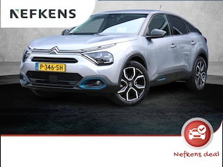 Citroën C4 Shine 50 kWh Half leer Navigatie | Achteruitrijcamera | Parkeersensoren Voor en Achter | Verwarmde Comfortstoelen | Full-LED Koplampen | Keyless Entry/Start | Adaptief Demping Systeem | 18" Lichtmetalen Velgen | Apple Carplay/Android Auto |
