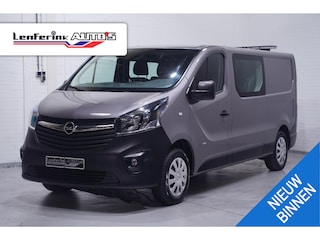 Opel Vivaro 1.6 CDTI 120 pk L2 Dubbel Cabine Airco Trekhaak, Apple Carplay, Cruise control, 6-Zits