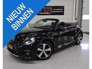 Volkswagen Beetle Cabriolet 2.0 TSI R-Line Automaat Navigatie Camera Stoelverwarming DSG-7 Xenon Flippers Boekjes 18 inch Twister R-Line Windscherm Afdekhoes