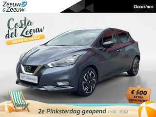 Nissan Micra N-Design | Navigatie| Carplay Android auto| Achteruitrijcamera| Smart key| Parkeersensoren achter| Cruise control| Climate control|