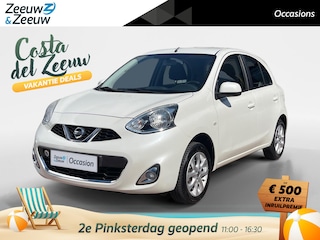 Nissan Micra 1.2 Acenta | Cruise Control | LMV | 20.838KM!!! | NAP | Stuurbediening | Airco | Radio | 12 Maanden BOVAG Garantie
