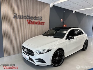 Mercedes-Benz A-klasse 250e AMG Line|Parelmoer|Night|Pano|Carplay|Dealer onderhouden