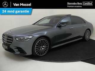 Mercedes-Benz S-klasse 580 e Lang AMG Line /Panoramadak /HUD /Burmester 3D /Rijassistentiepakket /Achterasbesturing /20 Inch
