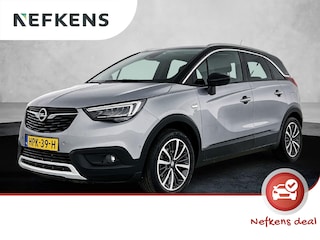 Opel Crossland X SUV Innovation 130 pk Automaat | Navigatie | Achteruitrijcamera | Parkeersensoren Voor en Achter | LED Koplampen | Lederen Stuurwiel | Dodehoek Detectie | Climate Control | Cruise Control | 16" Lichtmetalen Velgen | Apple Carplay/Android Auto |