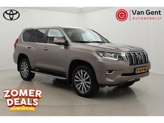 Toyota Land Cruiser 5 pers. 2.8 D-4D Executive | Panoramadak | Trekhaak | Treeplanken | Stoel-/achterbankverwarming | Stoelventilatie | Leder | Dodehoek detectie | JBL