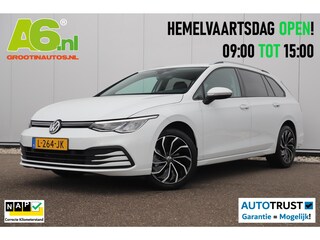 Volkswagen Golf Variant 1.0 eTSI Life Automaat Navigatie Carplay Android Memory Sportstoel Getint Glas 17 inch LMV Sfeerverlichting Adaptive Cruise