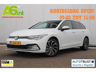 Volkswagen Golf Variant 1.0 eTSI Life Automaat Navigatie Carplay Android Memory Sportstoel Getint Glas 17 inch LMV Sfeerverlichting Adaptive Cruise