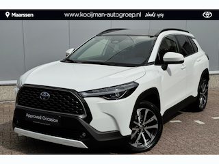 Toyota Corolla Cross 1.8 Hybrid Executive Edition Panoramadak, Dodehoekdetectie, Parkeersensoren voor + achter, Elektrische achterklep, Led, Navi, Garantie t/m 2034!