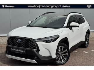 Toyota Corolla Cross 1.8 Hybrid Executive Edition Panoramadak, Dodehoekdetectie, Parkeersensoren voor + achter, Elektrische achterklep, Led, Navi, Garantie t/m 2034!