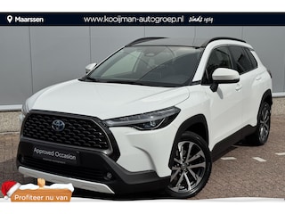 Toyota Corolla Cross 2.0 High Power Hybrid Executive Edition Panoramadak, Dodehoekdetectie, Parkeersensoren voor + achter, Elektrische achterklep, Led, Navi, Garantie t/m 2034!