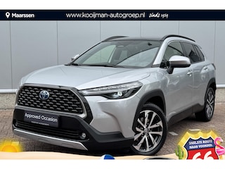 Toyota Corolla Cross 2.0 High Power Hybrid Executive Edition Panoramadak, Dodehoekdetectie, Parkeersensoren voor + achter, Elektrische achterklep, Led, Navi, Garantie t/m 2034!