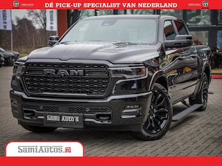 Dodge Ram 1500 Limited Night High Output 540HP 706Nm | Massage + Full Option | De Meest Luxe en Volle Pick-Up in zijn Klasse | Comfortabele Dubbele Cabine met Royale 5 Zitplaatsen | BPM vrij | Nu Leverbaar uit Voorraad | Voorraad Nr 2327 - 5407