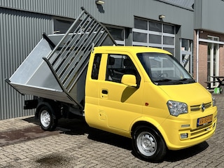 DFSK K-Serie K01H 1.3 Benzine 3 zijden kipper Open laadbak kieper Mistlampen 2-Persoons Usb aansluiting  Doka Pritsche Ideaal voor binnen steden.