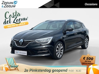 Renault Mégane Estate 140PK TCe Techno Automaat | Trekhaak (1700 KG) | Digital Cockpit | 9,3" Navi | Apple CarPlay/Android Auto | Cruise Control | Climate Control | Full LED | Lichtmetalen Velgen |
