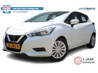 Nissan Micra 1.0 IG-T Acenta 101PK | Incl. 12 maanden Garantie | Airco | Cruise controle | DAB | Apple CarPlay/Android Auto | Origineel NL auto | NAP |
