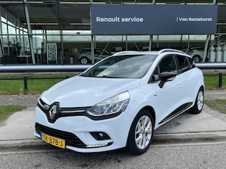 Renault Clio Estate 0.9 TCe Limited / Keyless / Armsteun / Airco / PDC A / Cruise / DAB / 2e Pinksterdag Open 09.00 - 17.00 uur