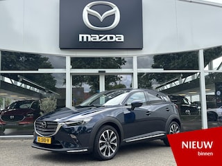 Mazda CX-3 2.0 SkyActiv-G 120 GT-M Dealer Ondh., Automaat, Leer, Electr. stoel verstelling + geheugen, Stoel verw., Stuur verw., Navigatie, Apple Carplay/ Android Auto, Head-up, A.rij-camera, Bose, Lichtmetaal 18''