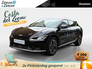 Kia EV6 Light Edition 58 kWh 170 PK | Apple Carplay | Navi | Addaptive Cruise Control | Stoel- en stuurverwarming | BTW auto | Metallic lak | Fabrieksgarantie t/m 5-4-2031 | NAP