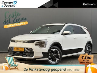 Kia Niro EV DynamicPlusLine 64.8 kWh Lederen bekleding | Stoel- en stuurverwarming | Fabrieksgarantie t/m 26-4-2030 | Accu = 100% (SoH) | NAP