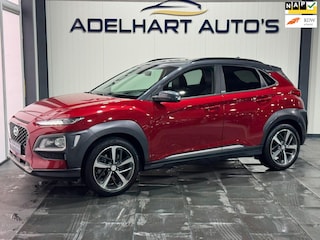 Hyundai Kona 1.6 T-GDI Premium 177 PK Automaat / Navigatie full map / Camera / Lederen interieur / Cruise control / Full option