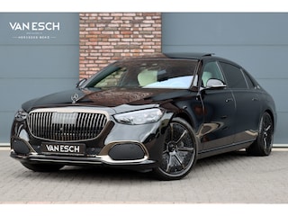 Mercedes-Benz S-klasse 580 e 4MATIC Maybach Aut9 | 'Night Series' | High End interieurpakket | Luchtvering | Burmester 4D-sound | Vlakkenverwarming | Kuitmassage | Chauffeurspakket | Klaptafels Achter | Entertainment Achter | Panoramadak |