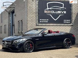 Mercedes-Benz S-klasse Cabrio 63 4Matic Nightvision/Luchtvering/Headup/Burmester/Stoelkoeling/Verwarming