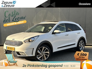 Kia Niro 1.6i Hybrid Design Edition 1e Eigenaar | Dealer onderhouden | Schuif-kanteldak | Trekhaak | Bovag garantie | NAP