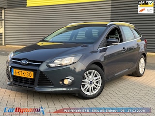 Ford Focus Wagon 1.0 EcoBoost Titanium // Airco // LMV // Navi // Nieuwe APK // Rijd Schakelt Super!