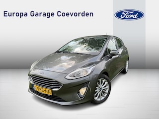 Ford Fiesta 1.0 EB 100PK Titanium X | ADAP. CRUISE | DEALER OND. | WINTERPACK | TREKHAAK |