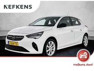 Opel Corsa Elegance 100 pk | Navigatie via Apple Carplay/Android Auto | LED Koplampen | Airco | Cruise Control | DAB Ontvanger | Lederen Stuurwiel | Buitenspiegels Elektrisch Verstel -en Verwarmbaar | 16" Lichtmetalen Velgen |