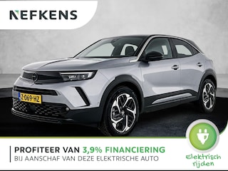 Opel Mokka Electric EV GS 54 kWh 156 pk | Navigatie | Achteruitrijcamera | Parkeersensoren Voor en Achter | Alcantara Bekleding | Voorstoelen Verwarmd | Matrix LED Koplampen | Dodehoek Detectie | 17" Lichtmetalen Velgen | Apple Carplay/Android Auto |
