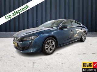 Peugeot 508 1.2 PureTech Blue Lease Active (131PK), 1e-Eig, Keurig-Onderh., BOVAG-Garantie, Navigatie/Apple-Carplay/Android-Auto, Parkeersensoren-V+A, Comfortstoelen, LM.-Velgen, Achteruitrijcamera, Keyless-Entry/Start, Licht-Zicht-Pakket, Spiegel-Pakket, Privacy-Glas, NL-Auto
