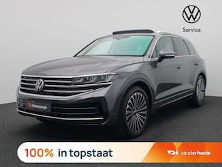 Volkswagen Touareg 3.0 TSi eHybrid 4MOTION Elegance 381PK DSG matrix led, trekhaak, 360gr. camera, adaptive cruise, head-up, keyless, side assist, luchtvering, 21" lichtmetaal
