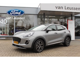 Ford Puma 125PK HYBRID TITANIUM CRUISE CLIMA STOEL/STUUR&VOORRUITVERW. WINTERPACK APPLE/ANDROID PARK-SENSOREN LM-VELGEN