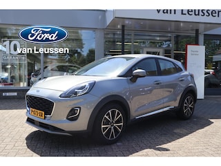 Ford Puma 125PK HYBRID TITANIUM CRUISE CLIMA STOEL/STUUR&VOORRUITVERW. WINTERPACK APPLE/ANDROID PARK-SENSOREN LM-VELGEN