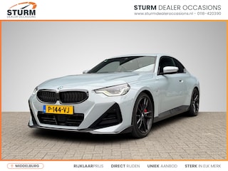 BMW 2-serie Coupé 220i High Executive M Sport Pro NL-Auto! | Carbon Pakket | Schuif-/Kanteldak | Stuur- + Stoelverwarming | M Sportstoelen | Apple Carplay/Android Auto | 19'' Velgen | Rijklaarprijs!