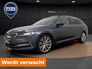 Skoda Superb Combi 1.4 TSI 218 PK iV Business Edition | WORDT VERWACHT | Panoramadak | 360 Camera | Trekhaak | Lederen bekleding |