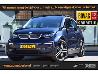 BMW i3 Executive Edition 120Ah 42 kWh | Org. NL | BOVAG Garantie | Warmtepomp | Panoramadak | Stoelverwarming | Adaptive Cruise Control | Achteruitrijcamera | Navigatie | Full LED | 20'' Velgen |