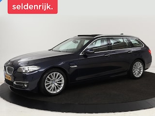 BMW 520i Luxury Edition | Panoramadak | Leder | Stoelverwarming | Navigatie | Xenon | Memory | Parkeerhulp | Climate control