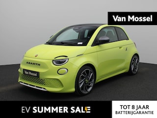 Abarth 500 Scorpionissima 42 kWh | Navigatie | Climate Controle | Cruise Controle | Camera | Parkeersensoren | Panoramadak | LMV 18" |
