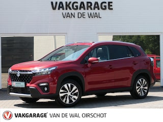 Suzuki S-Cross 1.4 Boosterjet Style Smart Hybrid | Adventure | Panoramadak | 360°-camera | Half leder | Apple-/Android Carplay | ACC | Dodehoek detectie | Stoelverwarming