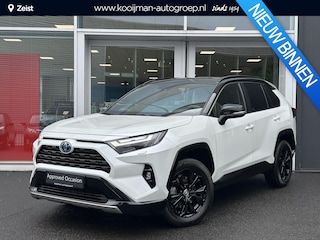 Toyota RAV4 2.5 Hybrid AWD Bi-Tone Apple Carplay/Android Auto navigatie, Stoelverwarming, Achteruitrij camera, Adaptieve cruise control, Kunstlederen/alcantara bekleding, Keyless