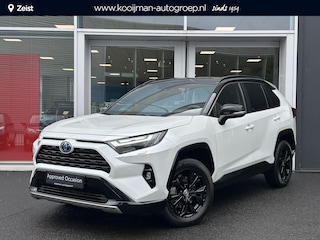 Toyota RAV4 2.5 Hybrid AWD Bi-Tone Apple Carplay/Android Auto navigatie, Stoelverwarming, Achteruitrij camera, Adaptieve cruise control, Kunstlederen/alcantara bekleding, Keyless