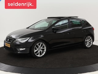 Seat Leon 1.4 TSI FR Dynamic | Panoramadak | Stoelverwarming | Trekhaak | Leder/Alcantara | Navigatie | Full LED | Climate control | Bluetooth | Cruise control