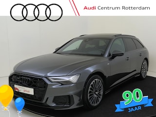 Audi A6 Avant 55 TFSI e quattro Pro Line S Competition | Panoramadak | Trekhaak | Head-up display | 360 camera | Dodehoek detectie | Soft-close | 4-zone airco inclusief stoelverwarming achter | LED matrix verlichting |